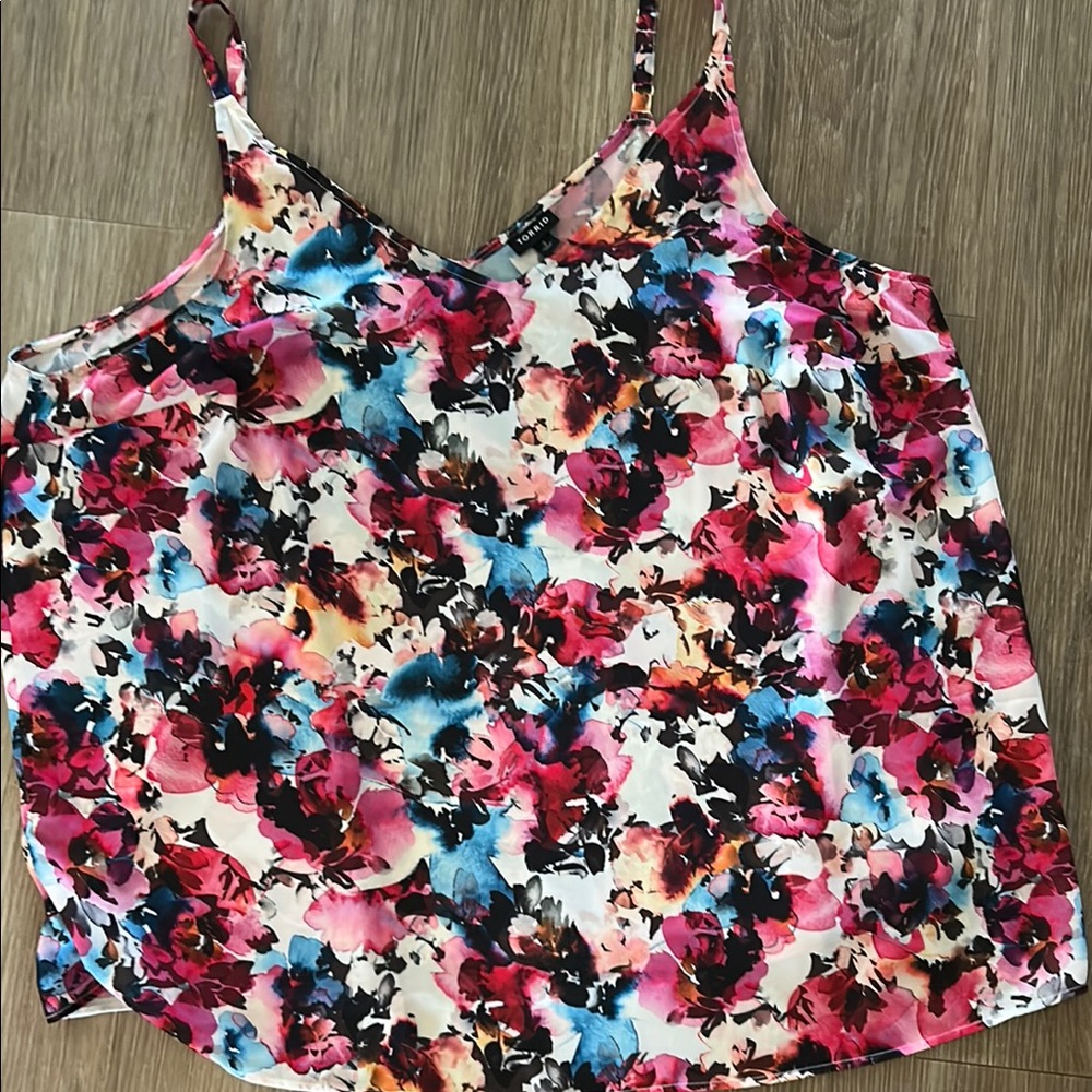Floral Multicolor Women's Top